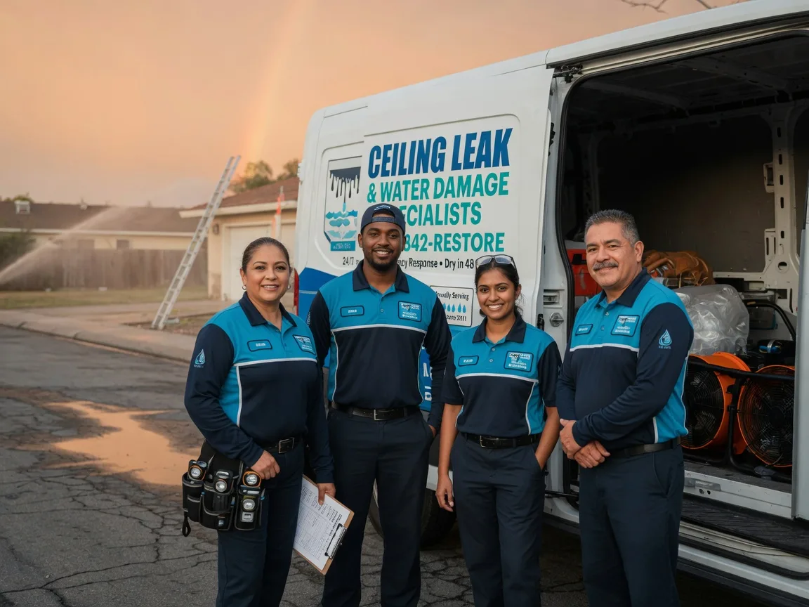 Ceiling Leak Cleanup company in Altair, TX