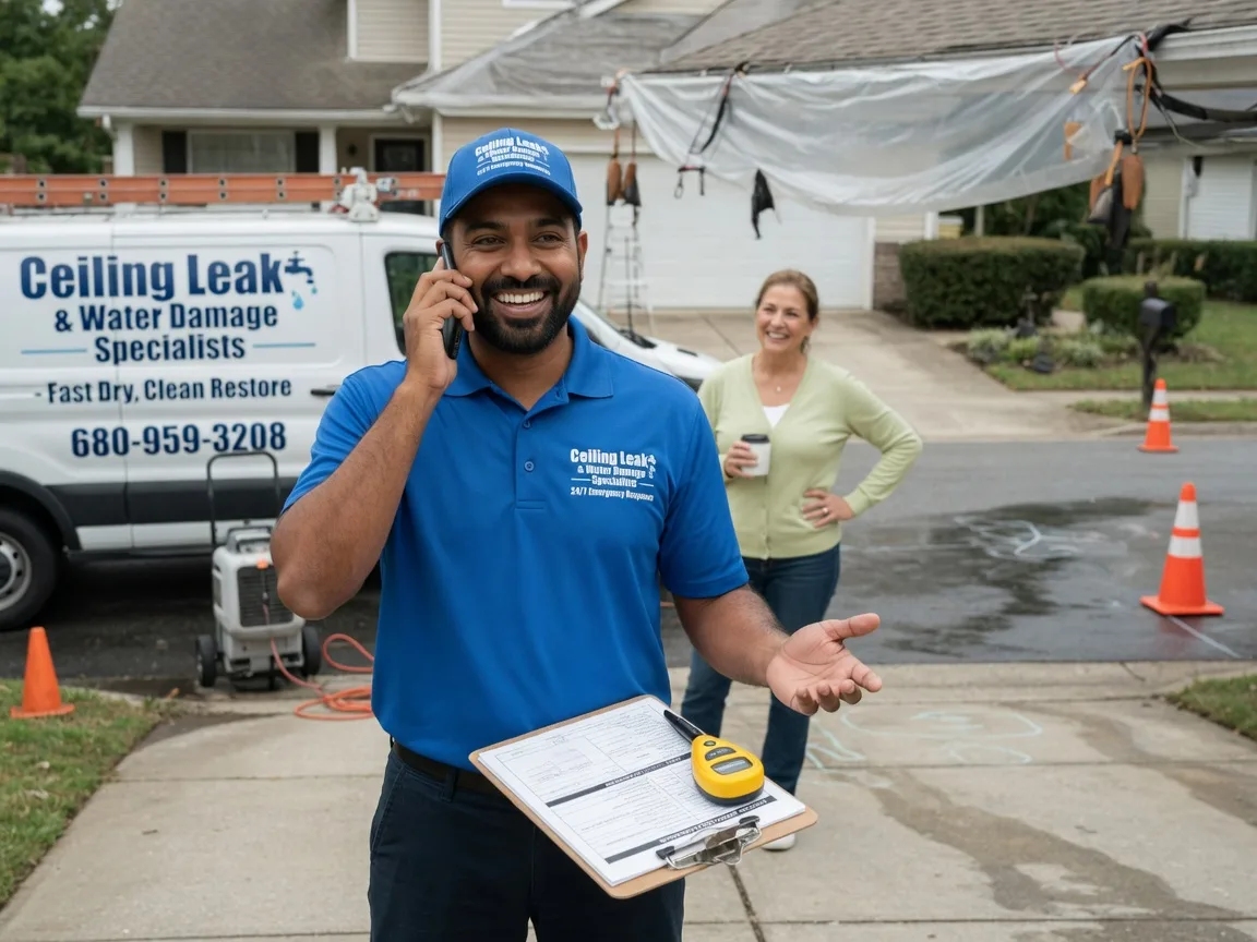 Ceiling Leak Cleanup Altair, TX FAQs